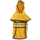 thumbnail image 1 of Bienvenido Chubasquero para Perros con Capucha, Impermeable, Ajustable, para Mascotas, con Tira Reflectante, Amarillo, S, 1 of 8