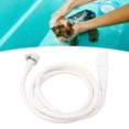 thumbnail image 4 of Plastic Sink Faucet Shower Head with Hose Shampoo Sprayer for Bathing Baby Pets Washing Hair 8.2ft, 4 of 9