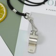 thumbnail image 3 of Silbato de 6 palabras Vhermosa Color plata Acero inoxidable Tamaño 4,1 * 1,7 * 2,1 cm, 3 of 9