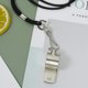 thumbnail image 3 of silbato premium silbato de acero inoxidable silbato de árbitro para niños, profesores y árbitros - silbato de señal práctico que incluye collar Xemadio LKX-1355, 3 of 9