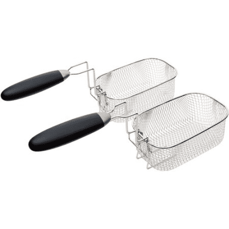 FARBERWARE 4L Dual Deep Fryer Stainless Steel Frying Basket Handle Fry