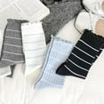 thumbnail image 5 of Women's Cute Crew Socks, Casual Athletic Bowknot Cherry Calf Novelty Socks, 5 of 13