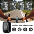 thumbnail image 4 of Ordinateur de Vélo Filaire, Kilomètre/heure, Affichage Rétroéclairé LCD Numérique, Compteur de Vitesse Étanche, 4 of 6
