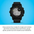 thumbnail image 3 of Garmin Descent G1 Solar Dive 45mm GPS Smart Watch (Black), 3 of 6