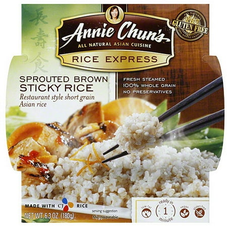 Annie Chun's Brown Sticky Rice, 6.3 oz (Pack of 6 ...