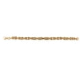 thumbnail image 4 of Cadena de Bordillo perfecl para Hombre de 22 cm acero inoxidable eslabones Pesados oro, 4 of 8