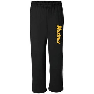 made in USA SWEATS USMC 半スエ vintage USMC Athletic Marines Military Style Open Bottom Sweat Pants