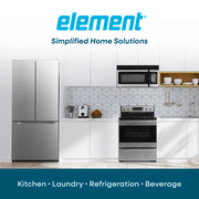 Element 3.7 cu. ft. Top Load Washer with Agitator, 12 Wash Cycles, Deep Clean, White