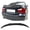 Carbon Fiber Print, variant on Ikon Motorsports Duckbill Highkick Rear Trunk Spoiler Wing Lip Exterior Auto Parts For 2006-2011 BMW E90 3-Series & M3 Sedan PSM Style Gloss Black ABS