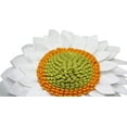 thumbnail image 2 of Sunflower Decorative Throw Pillows, 3D Flower Pillow, Accent Pillow, Sunflower Decorations, Flower-Shaped (14.5" Flower, 13" Pillow with Insert, Ivory), 2 of 8