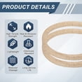 3LK170 Lawn Mower Deck Belt Replacement, 17 Inch Outside Circumference ...
