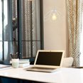 thumbnail image 2 of AURARMLET 1Pack White Lamp Frame for Shade Metal Modern DIY Lighting for Home, 2 of 8