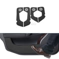 thumbnail image 1 of Pegatina antichoque de cuero para puertas de automóvil Unique Bargains para Infiniti QX60 2022-2024, protector de borde lateral de puerta, accesorios interiores negros, juego de 17, 1 of 1