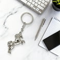 thumbnail image 3 of Trayknick Key Holder Easy to Carry High Hardness 5 Colors Horse Keyring Accessory for Backpack, 3 of 13