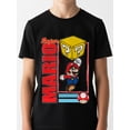 thumbnail image 2 of Super Mario Bros. Boys' Graphic Tee with Short Sleeves, Mario Jump, Sizes 4-18, 2 of 5