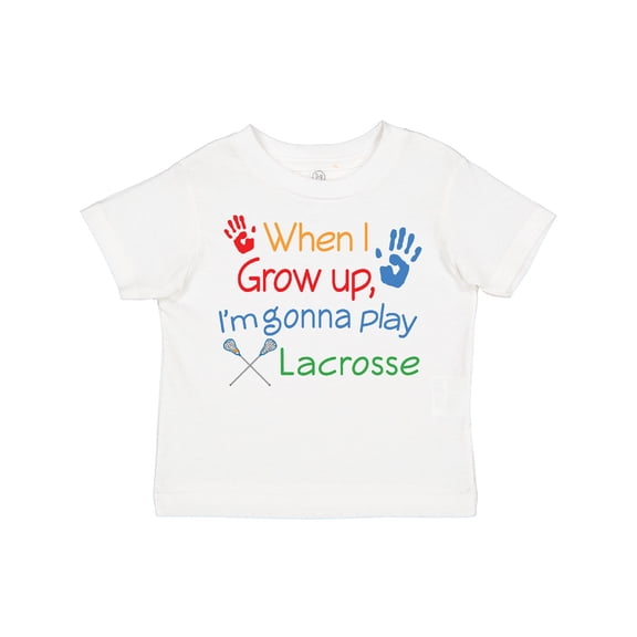 Inktastic Lacrosse Baby Boys or Girls Toddler T-Shirt