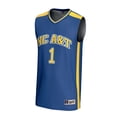 thumbnail image 2 of Unisex GameDay Greats #1 Navy North Carolina A&T Aggies Lightweight Basketball Fashion Jersey, 2 of 4