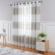 thumbnail image 1 of Cortinas transparentes grises con diseño de ramas de árbol plateadas, paneles de cortina para ventana de 63 pulgadas de largo para dormitorio y sala de estar, juego de 2 paneles de cortina, 52 x 63, 1 of 8