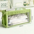 thumbnail image 5 of Zmeidao Clear Pencil Case Large Capacity Pen Bag Desk Organizer Storage Simple Stationery Bag Cosmetic Bag for Travel Office Adult, 5 of 5