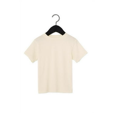 Bella & Canvas B36306773 Toddler Jersey T-Shirt, Natural - Size 3T