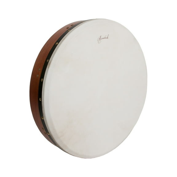 Roosebeck Tunable Red Cedar Bodhran Cross-Bar Soft Natural Head 18"x3.5", BTN8RCS