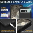 thumbnail image 4 of Google Pixel 7 Pro Heavy Duty Case {Shock Proof,Shatter Resistant, Protective Rubber with 3 Layer Shell Case Compatible for Google Pixel 7, 2022 Release} Color Black, 4 of 8