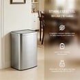 thumbnail image 4 of Innovaze 15.6 Gal./60 Liter Touchless Automatic Trash Can, Stainless Steel Garbage Can for Kitchen, 4 of 9