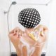 thumbnail image 5 of 4 Pcs Women Shower Caps Elastic Reusable Eco-Friendly Hair Bathing Caps Double Waterproof Layer Bath Cap, 5 of 5