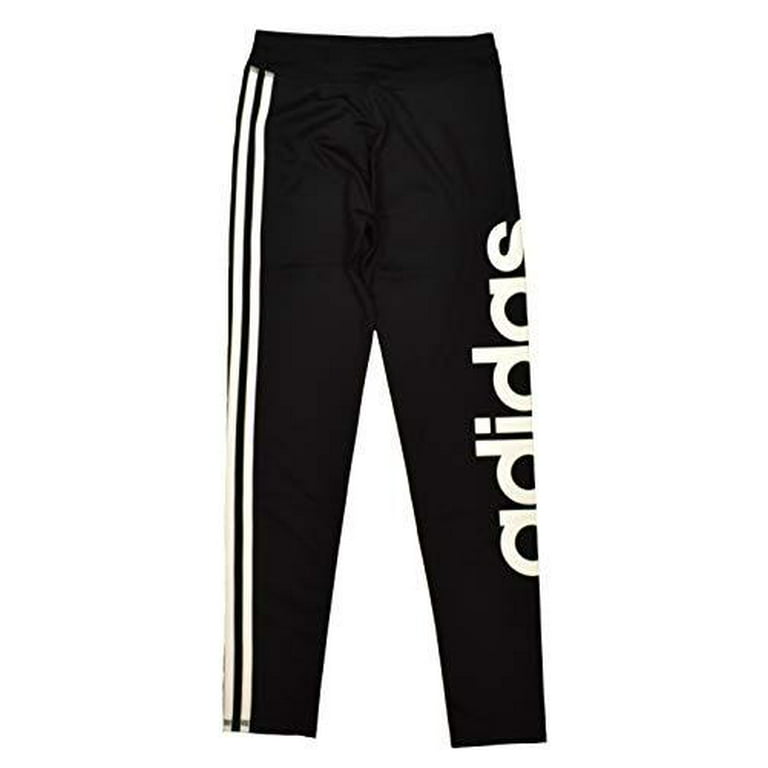 snor milieu klauw adidas Girls' Performance Tight Three Stripe Leggings Color: Black/White  Adidas, Size: X-Large - Walmart.com