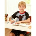 thumbnail image 5 of Aideaone Boys' Pajamas Set Short Sleeves Tops & Shorts 2-Piece Printed Kid Sleepwear Pajamas Set for Boys 6-14Y, 5 of 8