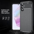 thumbnail image 3 of For Samsung Galaxy A36 5G Case Carbon Fiber Texture TPU Phone Cover Heat Dissipation, 3 of 5