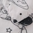 thumbnail image 4 of Juego de cama MAG Full de 203 x 229 cm, color blanco, microfibra Galaxy, 4 of 8