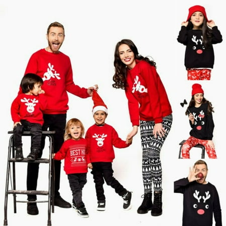 Anti Christmas Jumper Uk Women Xmas Hoodie Long Sleeve Jumper Sweater Ladies Casual Hooded Christmas Tops ()