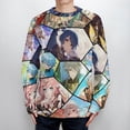thumbnail image 4 of Genshin Impact Unisex Sweater Long Sleeve Round Neck Pullover Jumper Fall Winter Clothes Print Tops Blouse 3XL, 4 of 6