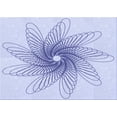 thumbnail image 1 of Ahgly Company Machine Washable Indoor Rectangle Transitional Lavender Blue Area Rugs, 5' x 8', 1 of 7