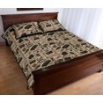 thumbnail image 3 of Juego de cama edredón con estampado de cacao y chocolate, 3 of 5