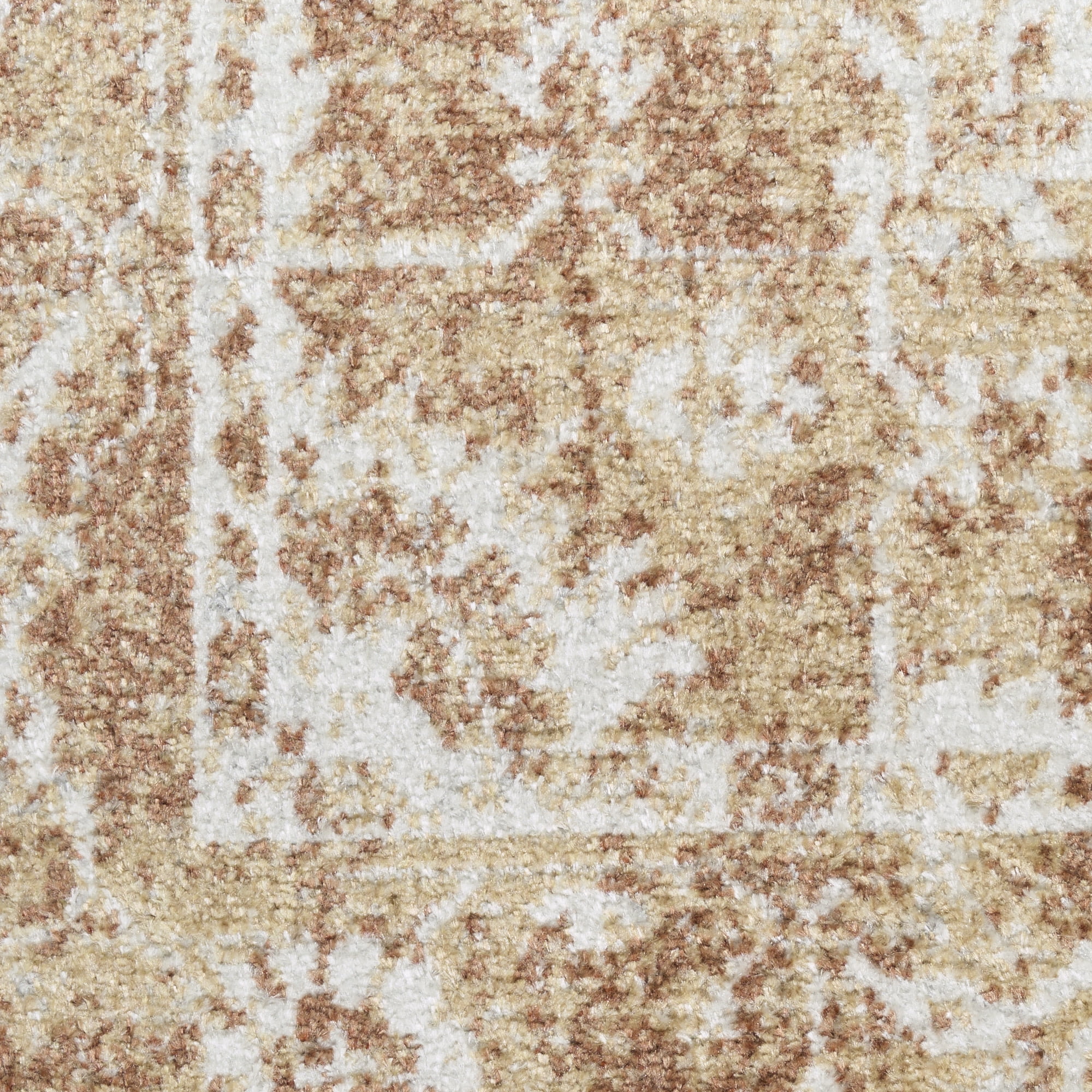Nourison Astra Machine Washable 2' x 3' Rust Vintage Indoor Rug