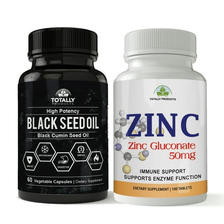 Black Seed Oil plus ZINC Combo Pack