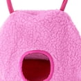 thumbnail image 4 of Barhoo Large Winter Warm Bird Nest House Parrots Bird Bed Cage Hanging Plush Hut for African Grey Lovebird Cockatiel Conure Soft Cozy Hideout Stress Relief Sleeping Nest Easy Clean Cage Accessory, 4 of 6