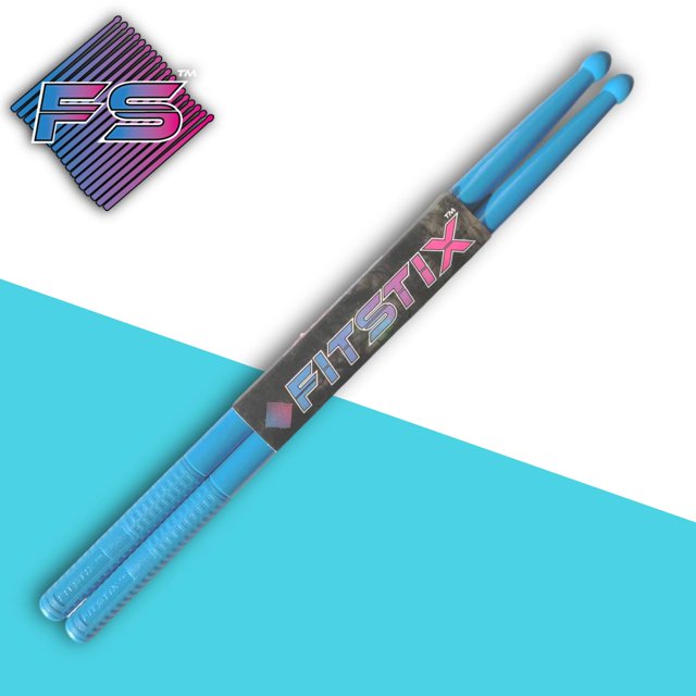 Baquetas de fitness FITSTIX para clases de entrenamiento (azules)