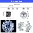 thumbnail image 2 of String Lights Cunno 40 LED Disco Ball, 3 m, funciona con pilas, 2 of 7