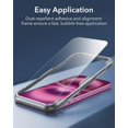thumbnail image 4 of Pour iPhone 16 Pro Max Étui, Compatible avec MagSafe, Protection Antichoc de Qualité Militaire, Étui Magnétique pour iPhone 16 Pro Max, Étui Hybride Classique (HaloLock), Transparent, 4 of 5