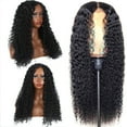 thumbnail image 1 of CSEONEQ Prime Day Deals Matte High Temperature Wire Small Coiled Tube Explosion Long Curly Hair Chemical Fiber Wig in The Split, 1 of 1