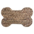 thumbnail image 4 of Bone Dry Pet Storage, Bone Shape Hyacinth Toy Basket, Natural, Medium, 4 of 6