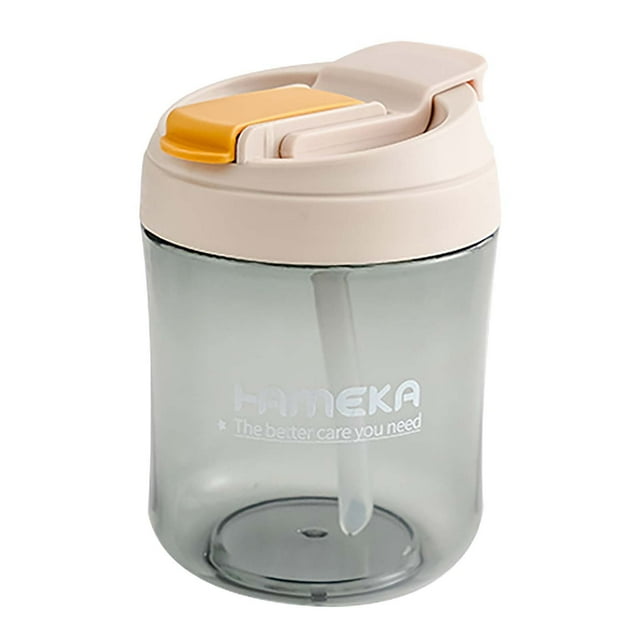 Vaso con pajita y tapa, reutilizable, de plástico, con aislamiento térmico para bebidas frías y calientes, a prueba de fugas, ideal para viajes, en casa, la oficina y actividades al aire libre.