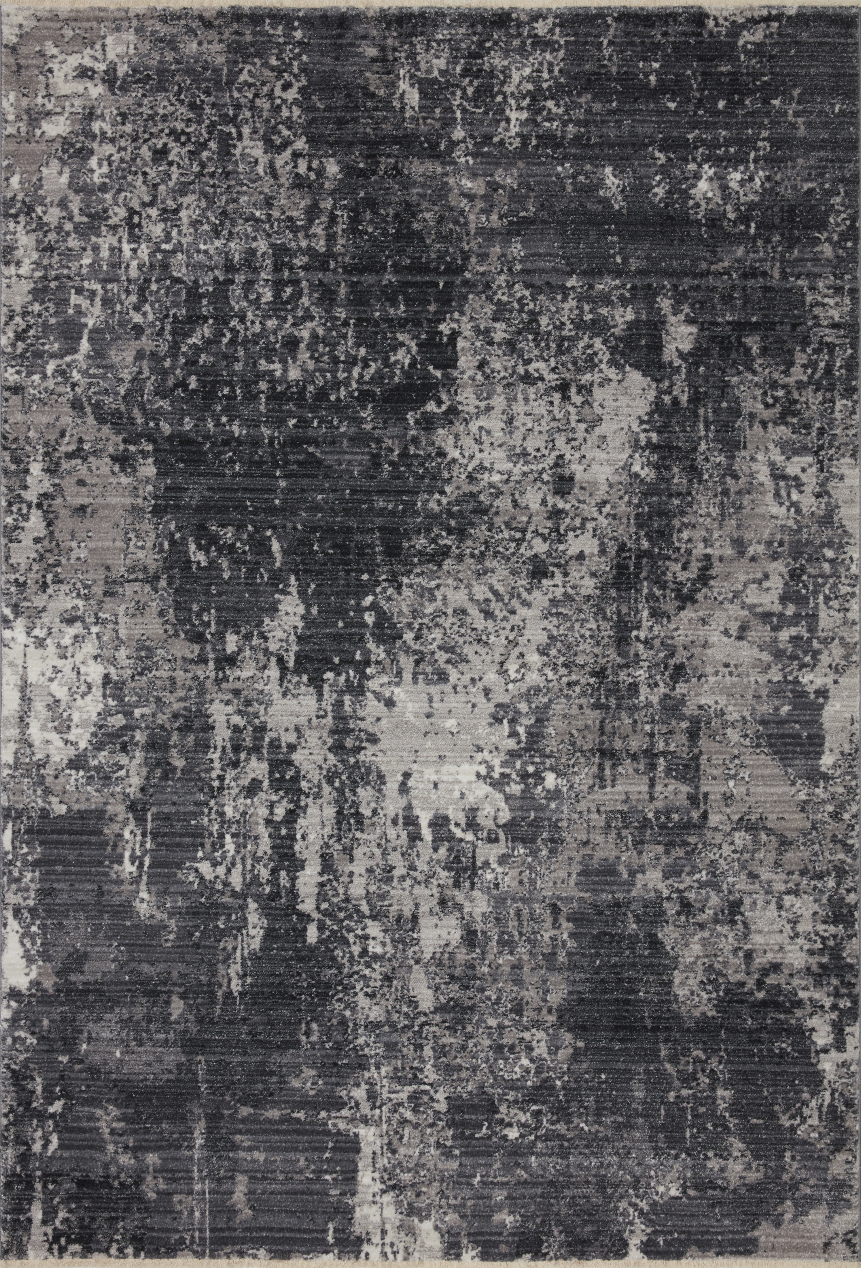 SAM-06 Charcoal, Silver 2-7" x 10-0" Size Rug