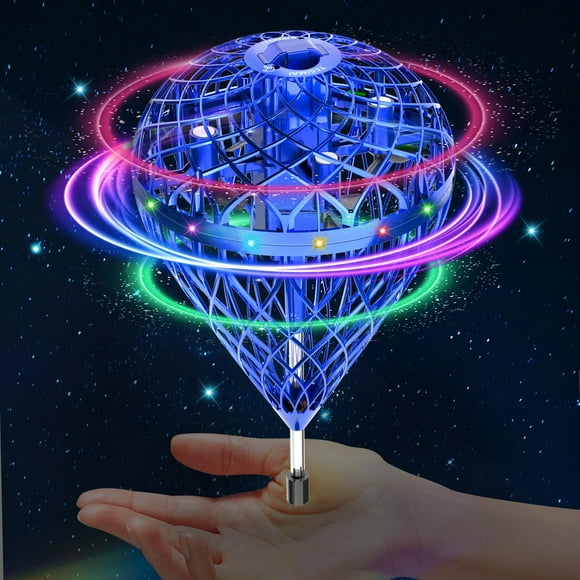 Flying Orb Ball Toy, Dhapy Upgraded 360°Rotating Magic Hover Fly Fidget Spinner, Floating Ball Cool Flying Toys for 6 7 8 9 10 11 12+ Year Old Boy