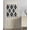 Gray, variant on Black Aztec Blackout Door Curtains for French, Glass,Front, Back, Patio Door, Ethnic Southwest Boho Farmhouse Aesthetic Thermal Insulated Rod Pocket Window Curtain Drapes With Tiebacks 25"x40"