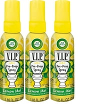 Air Wick V.I.P. Pre-Poop Toilet Perfume, Lemon Idol, 1.85 Fl Oz (Pack of 3)