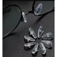 thumbnail image 4 of 4 Pcs Soft Nose Pad Nose Pieces NO SCREW Silicone Air Chamber Anti Slip For Eyeglasses Replacemkent, 4 of 7